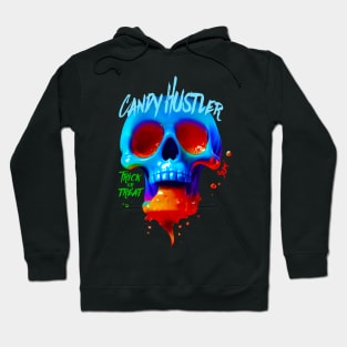 Candy Hustler - Trick or Treat - Candy Skull Hoodie